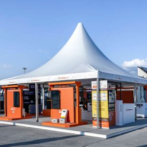 غرفه نمایشگاهی فضای باز